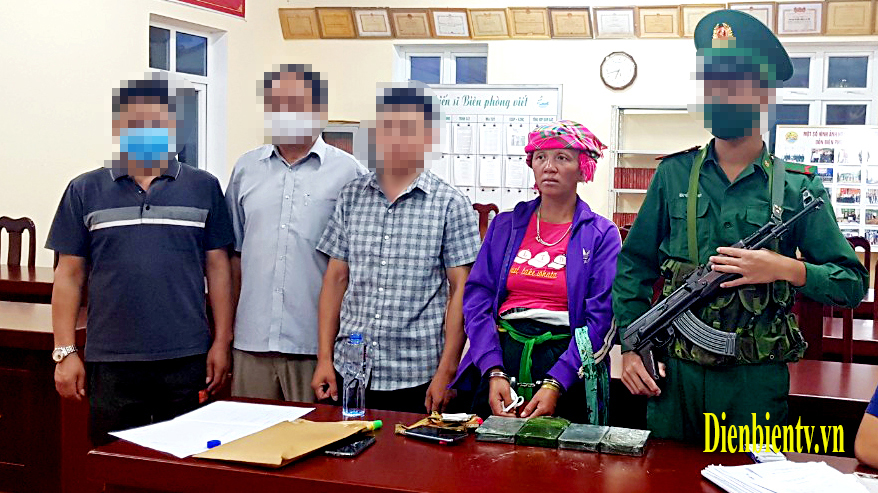 Bộ đội Biên phòng tỉnh Điện Biên bắt một đối tượng vận chuyển ma túy qua địa bàn
