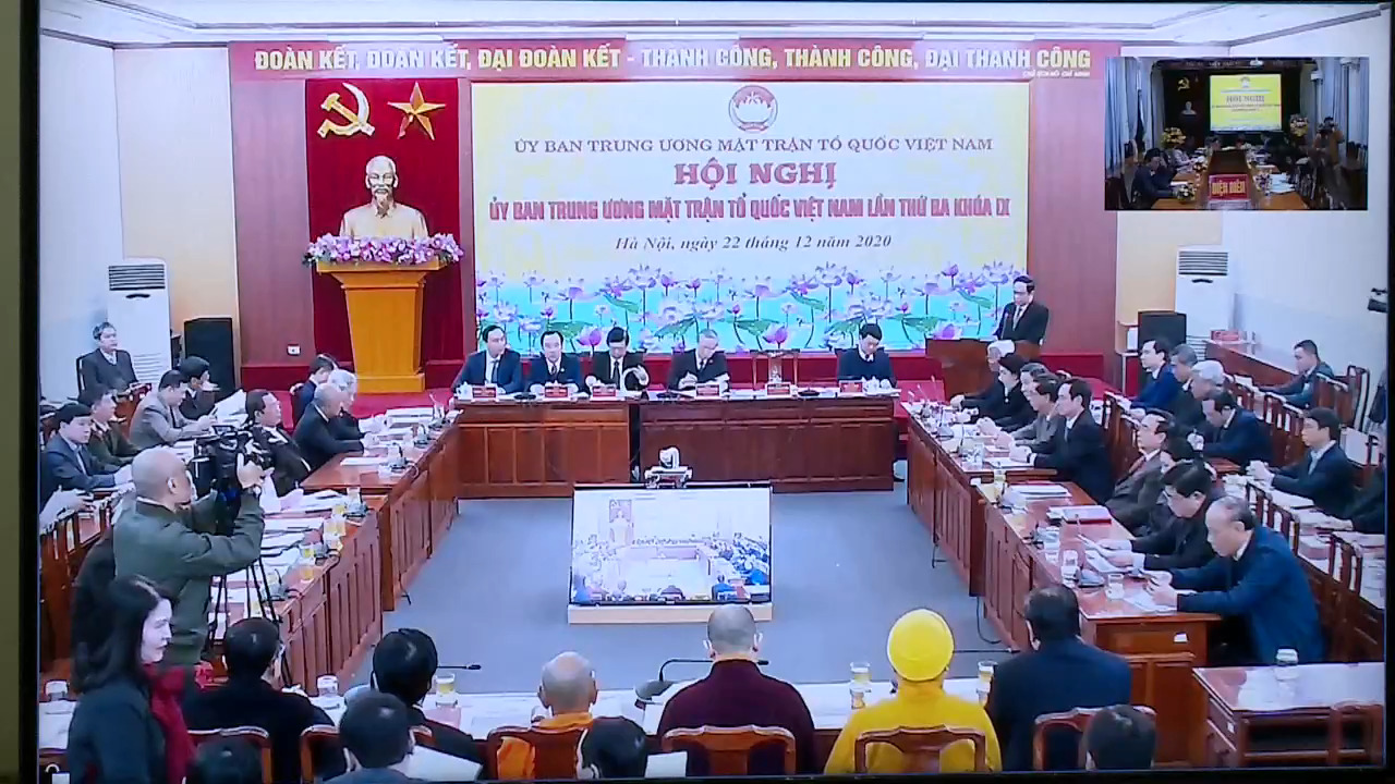 Hội nghị Ủy ban Trung ương Mặt trận Tổ quốc Việt Nam lần thứ Ba, khóa IX
