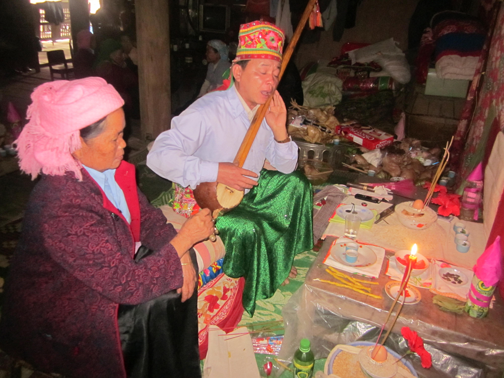 Hát Then lễ cúng nhà mới