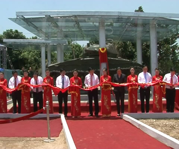 Khánh thành mái che hiện vật