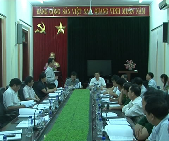 Lãnh đạo UBND tỉnh làm việc tại TG