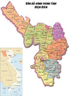 bản đồ Diên bien