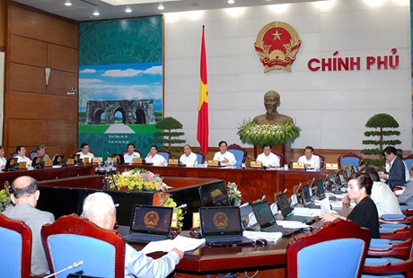 Thủ tướng Nguyễn Tấn Dũng chủ trì phiên họp Chính phủ tháng 10 
