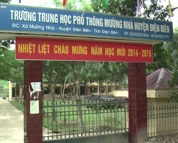 Trường Trung học phổ thông Mường Nhà sẵn sàng cho kỳ thi THPT Quốc gia năm 2015