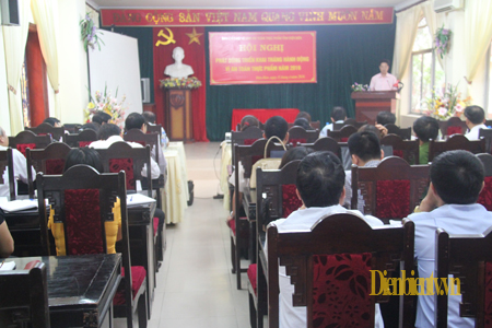 Quang cảnh Hội nghị