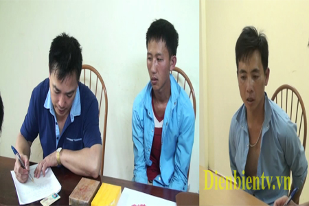 2 đối tượng là Lý A Dế  và Lý A Thái  tại cơ quan công an