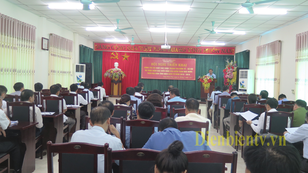 Quang cảnh hội nghị