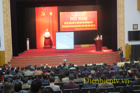 Toàn cảnh Hội nghị học tập, quán triệt Nghị quyết 