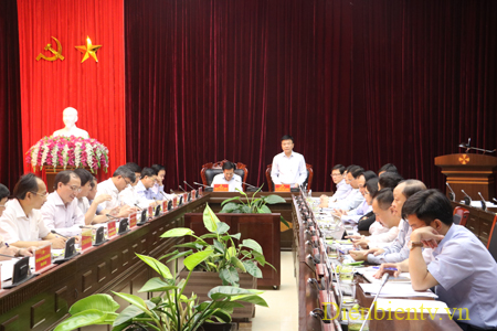 Toàn cảnh buổi làm việc.