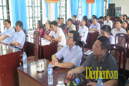 Quang cảnh lớp tập huấn