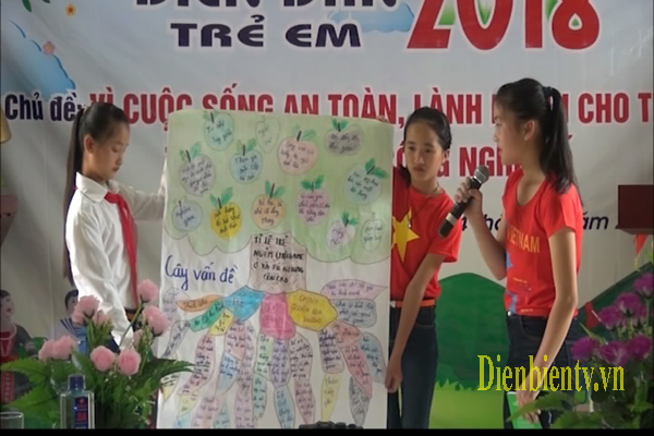  Với chủ đề: Vì cuộc sống an toàn và lành mạnh cho trẻ tại các trường phổ thông, trường dân tộc nội trú, trường dân tộc bán trú đã cung câp thông tin, kiến thức pháp luật liên quan về lĩnh vực hôn nhân, về tác hại của tảo hôn...