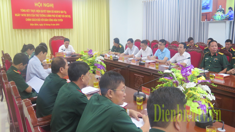 Điểm cầu tỉnh Điện Biên