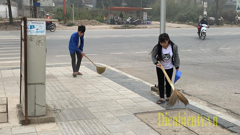 Thường xuyên quét, dọn  làm sạch thành phố