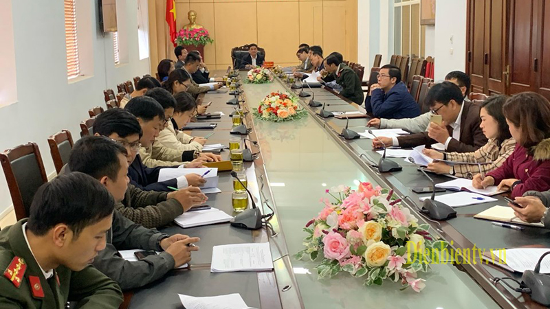 Điểm cầu tỉnh Điện Biên.