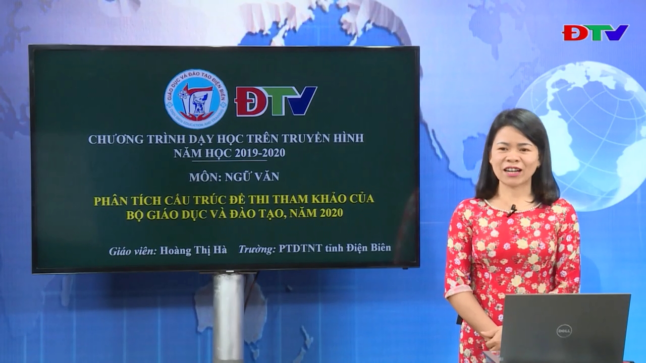 MÔN NGỮ VĂN LỚP 12: PHÂN TÍCH CẤU TRÚC ĐỀ THI THAM KHẢO CỦA BỘ GD&ĐT NĂM 2020 (Tiết 1)