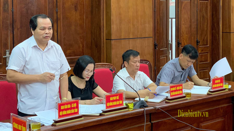 Đại biểu tham gia đóng góp ý kiến.