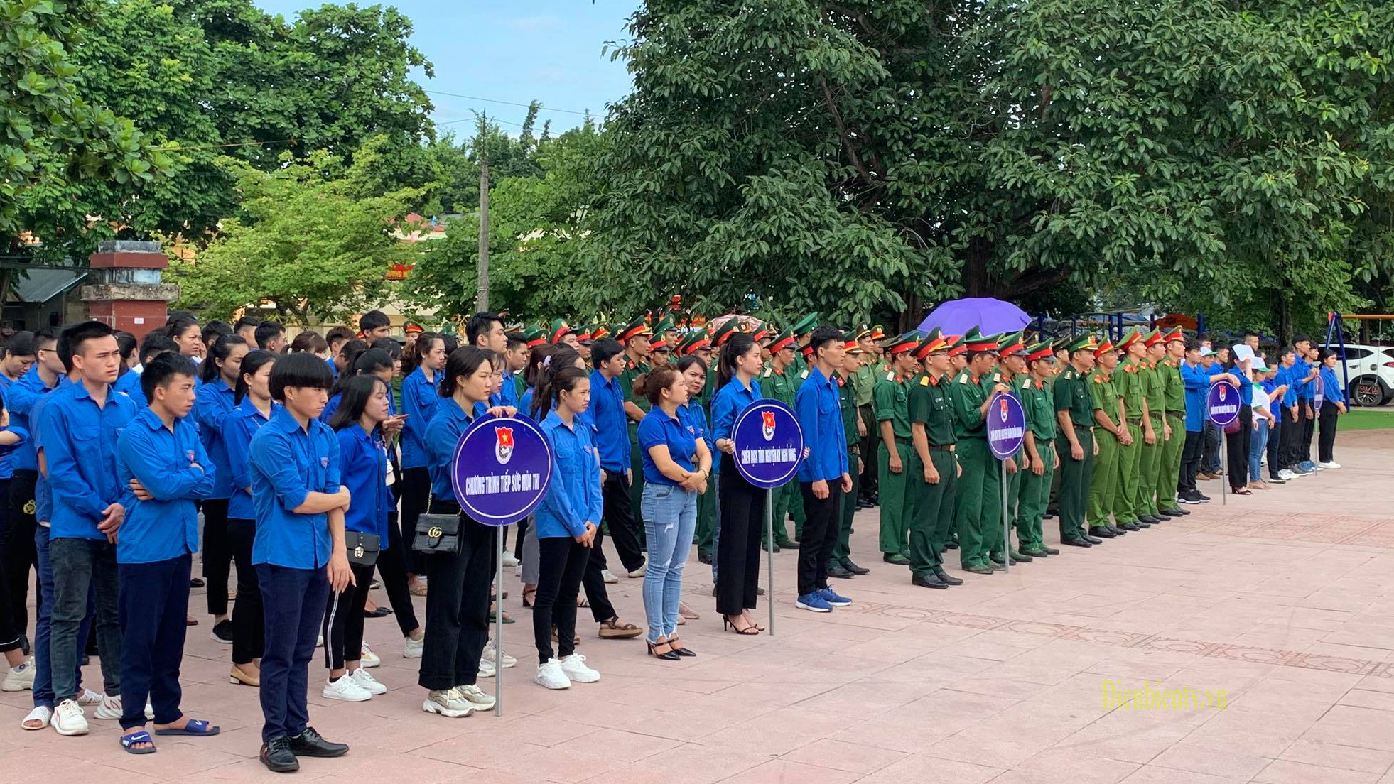 Gần 500 đoàn viên, thanh niên ra quân Chiến dịch Thanh niên tình nguyện hè năm 2019