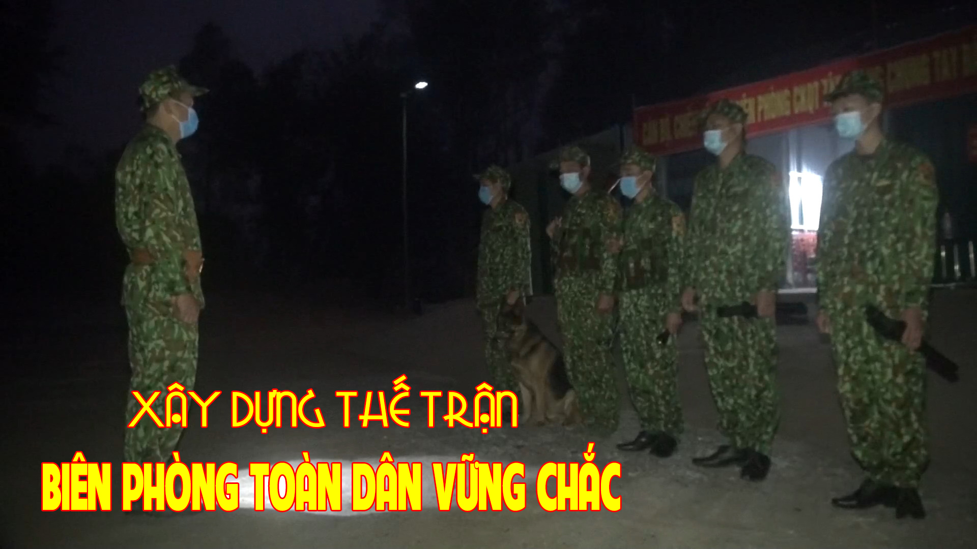 Xây dựng thế trận biên phòng toàn dân vững chắc