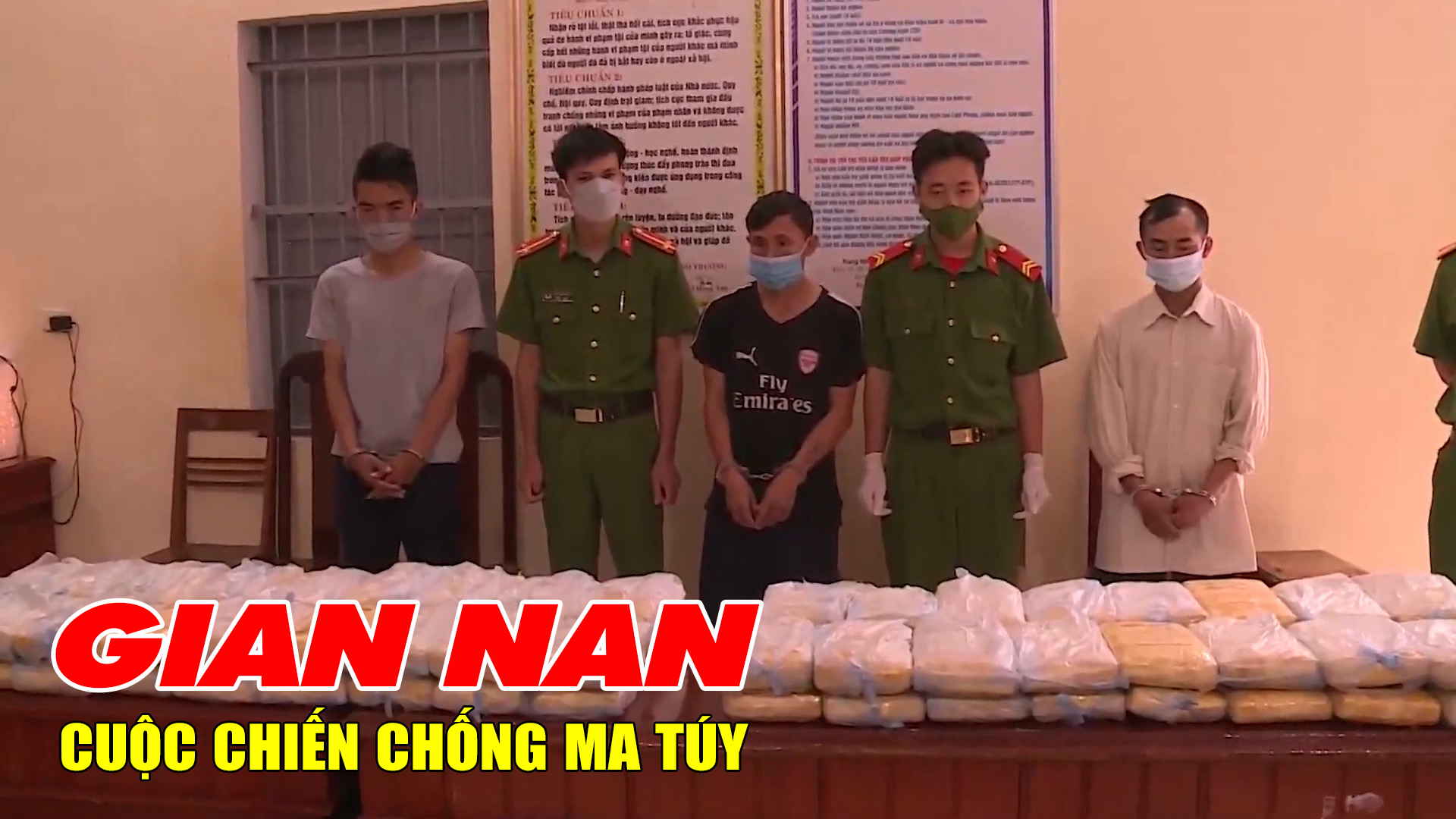 Gian nan cuộc chiến chống ma túy