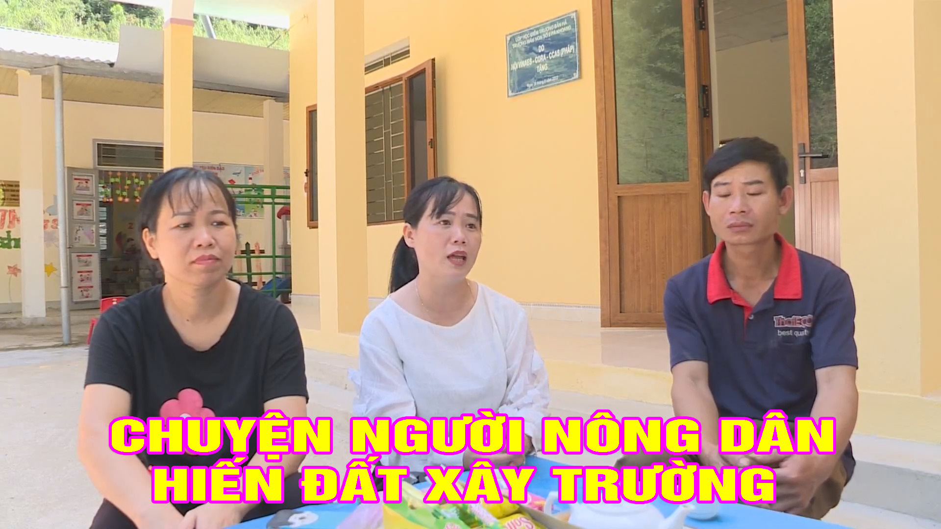 Chuyện người nông dân hiến đất xây trường