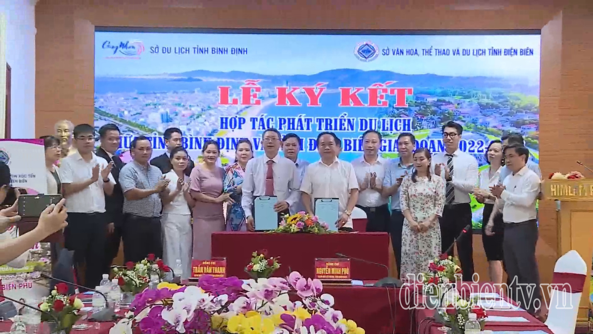 2 tỉnh Điện Biên và Bình Định ký kết Chương trình hợp tác phát triển du lịch giai đoạn 2022 - 2026.