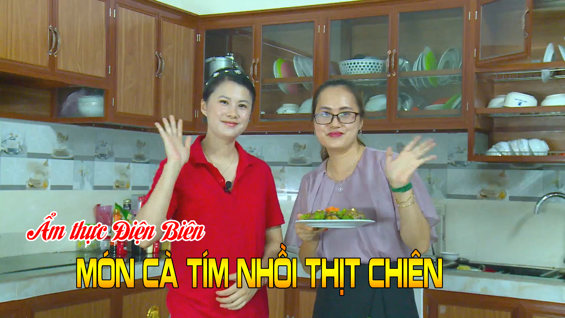 Món cà tím nhồi thịt chiên