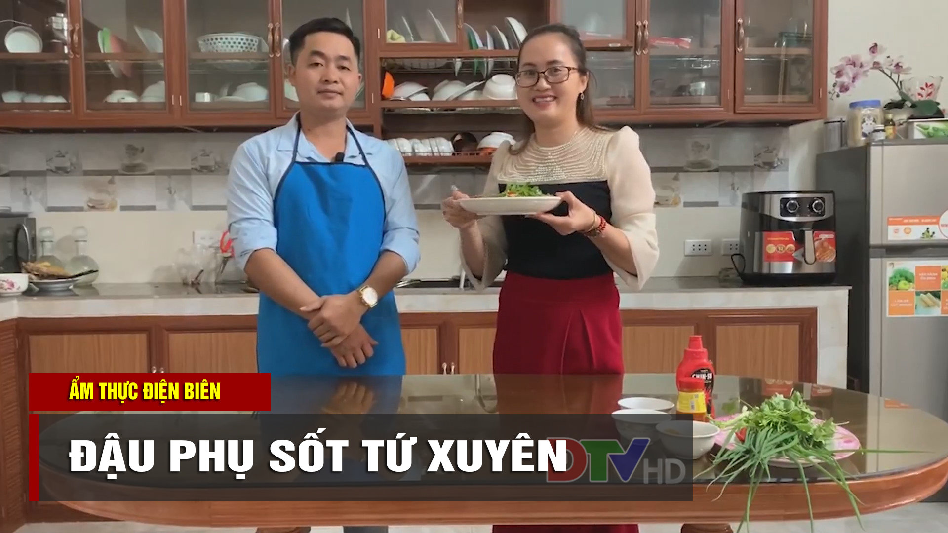 Đậu phụ sốt Tứ Xuyên