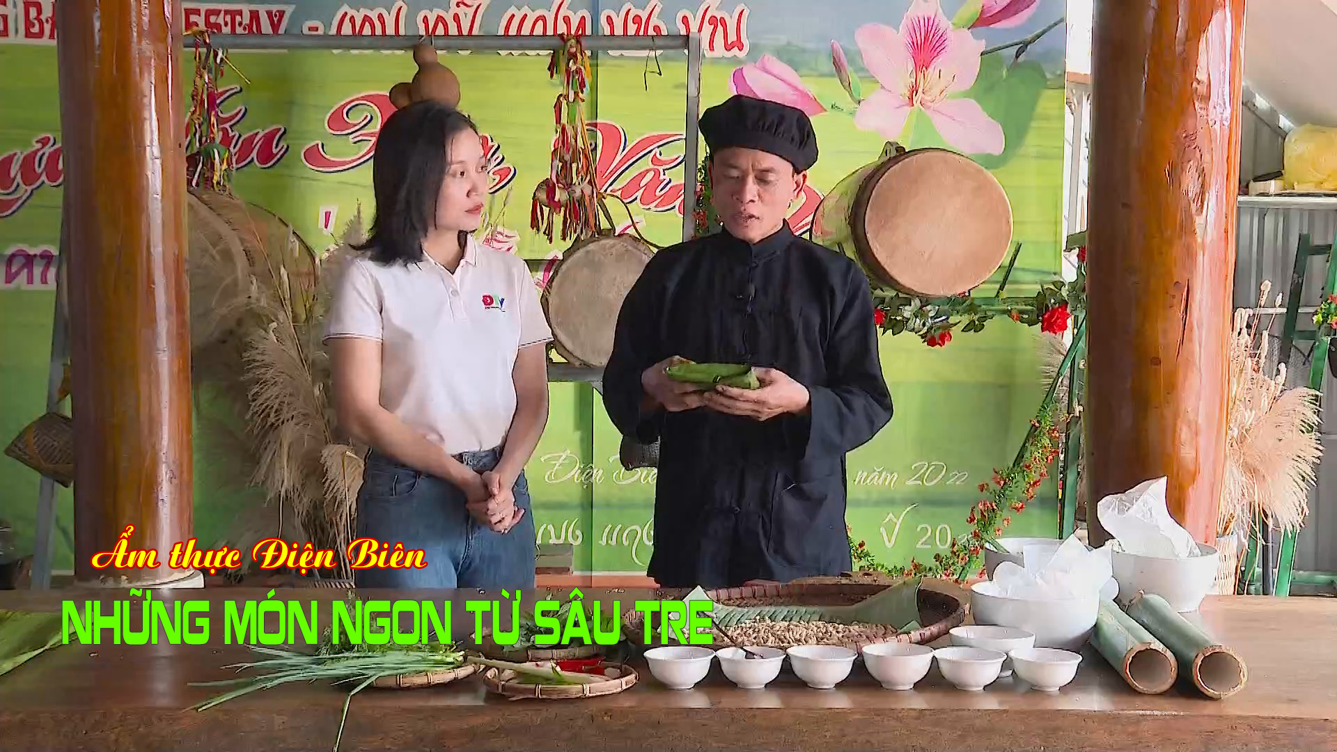 Những món ngon từ sâu tre