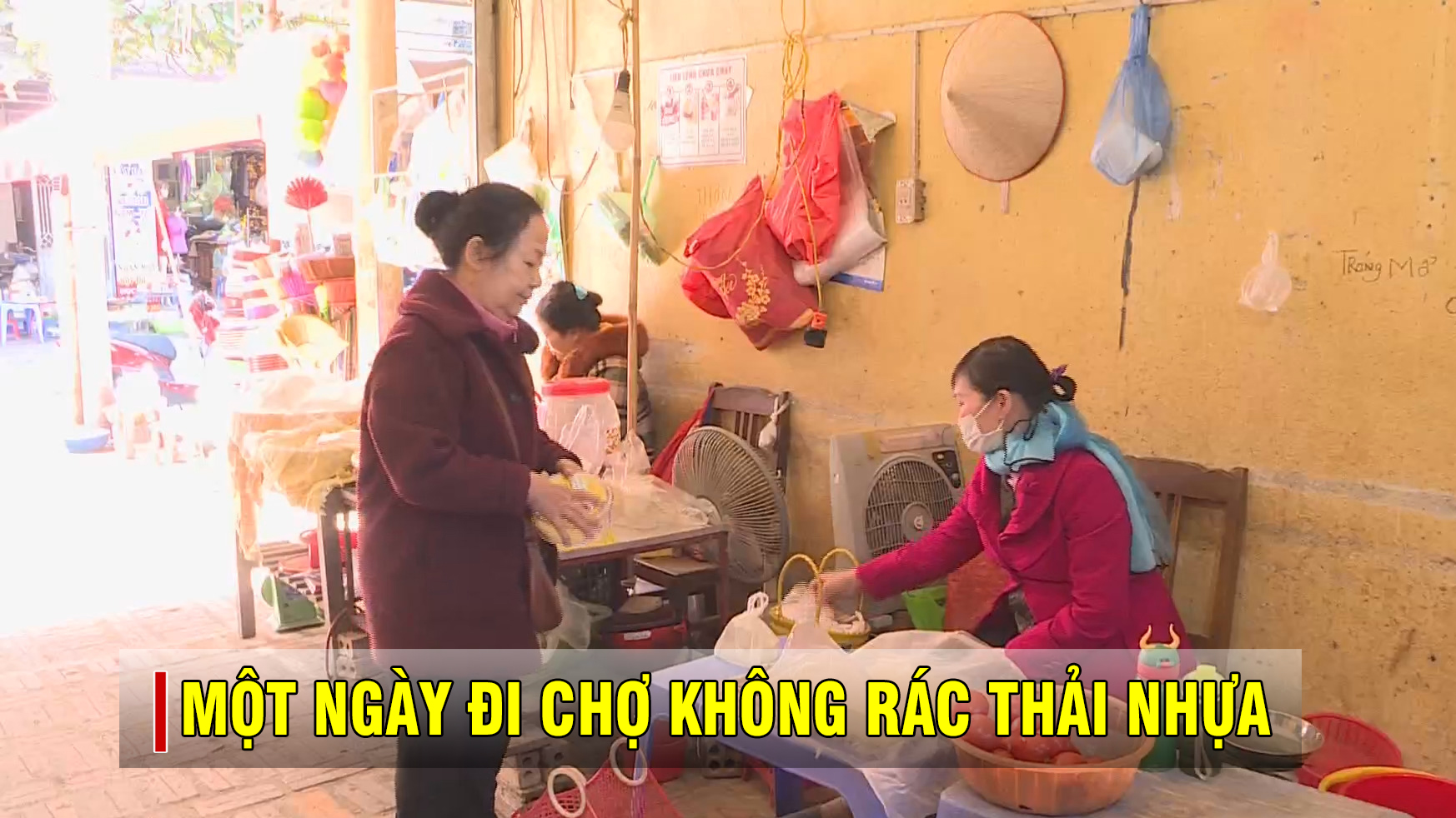 Một ngày đi chợ không rác thải nhựa