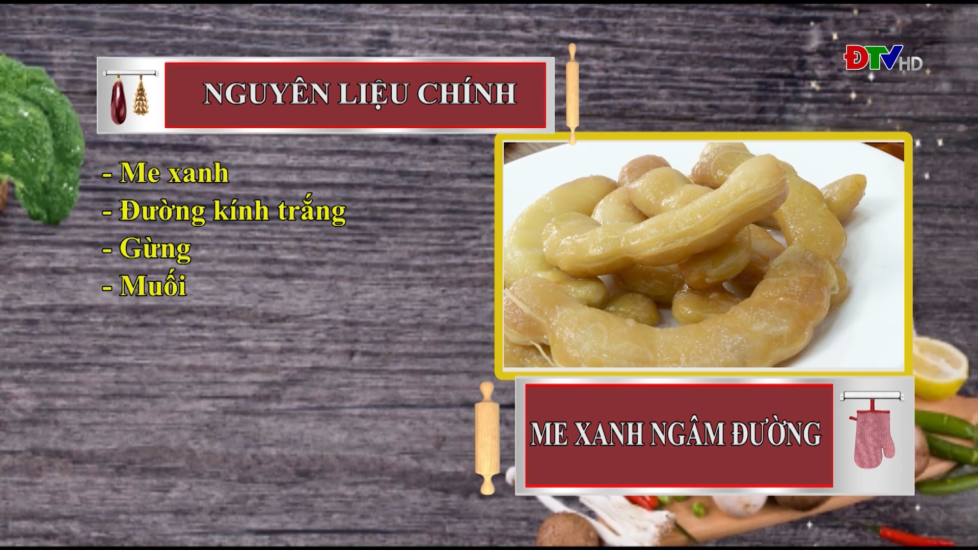 Me xanh ngâm đường