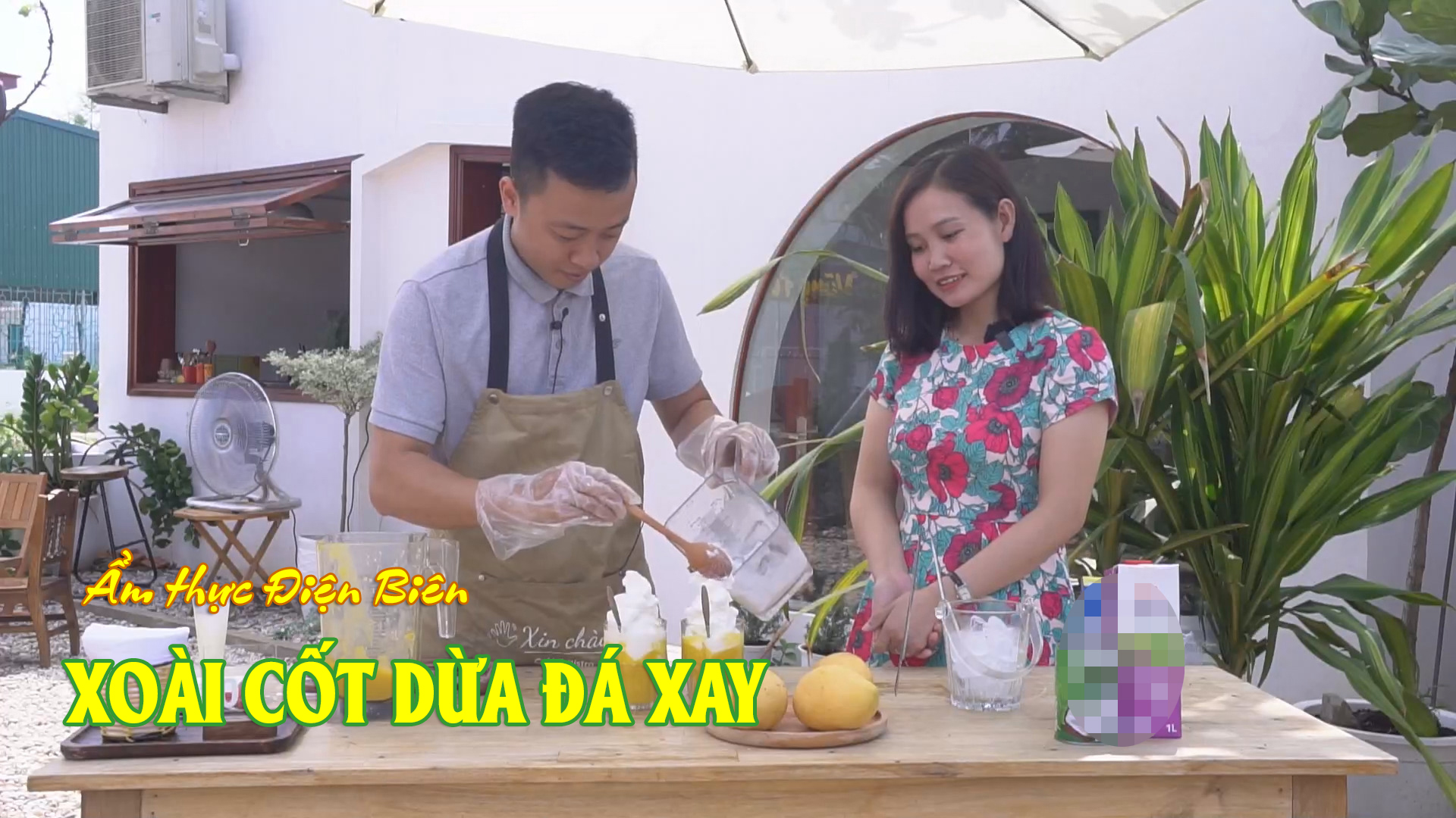 Xoài cốt dừa đá xay