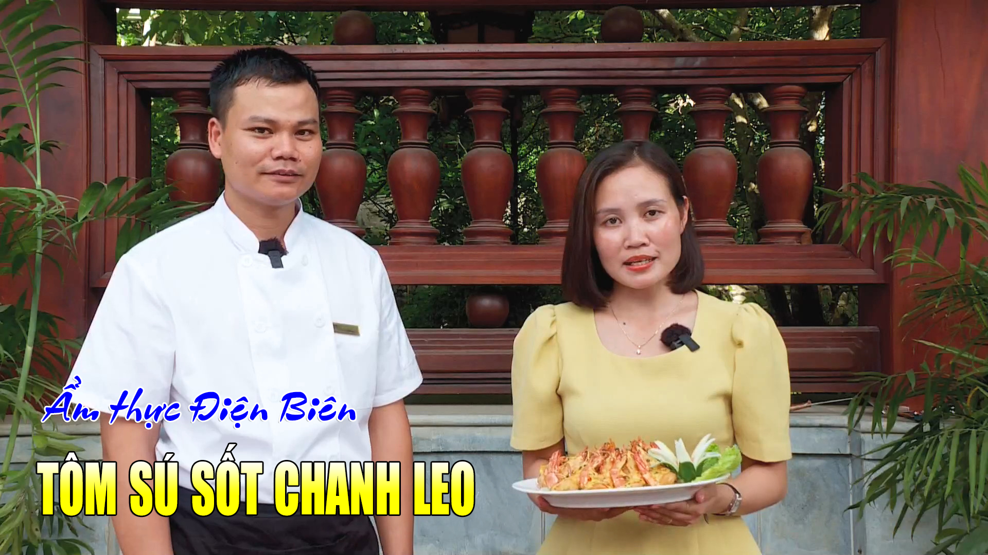 Tôm sú sốt chanh leo