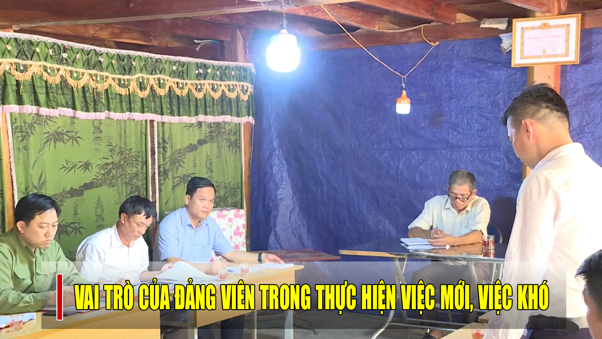 Vai trò của đảng viên trong thực hiện việc mới, việc khó