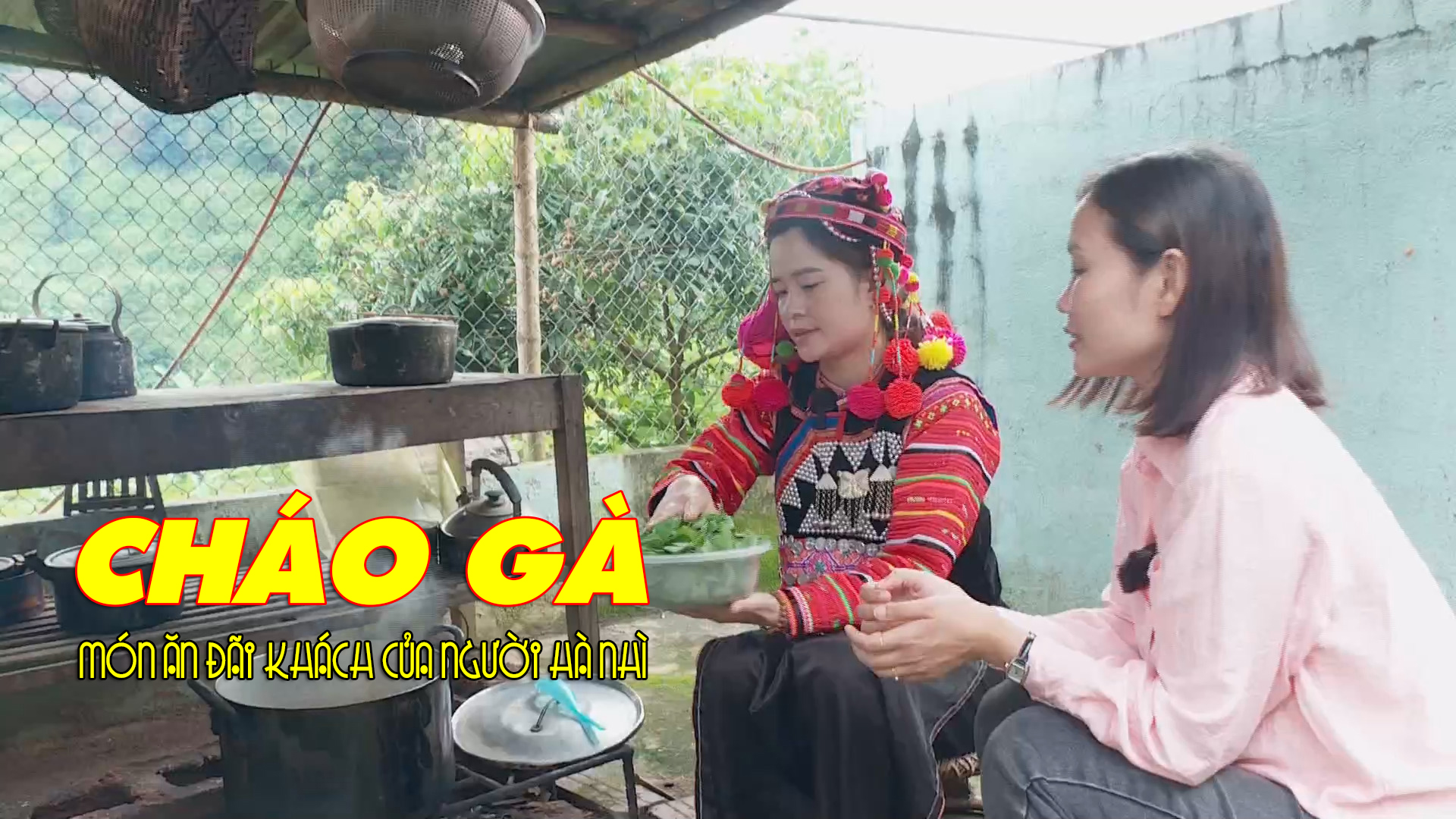 Cháo gà - Món ăn đãi khách của người Hà Nhì