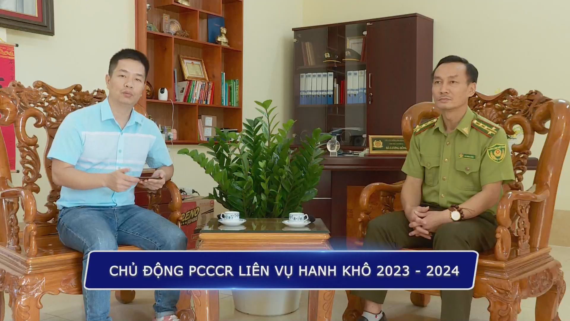 Chủ động PCCC rừng liên vụ hanh khô 2023 - 2024