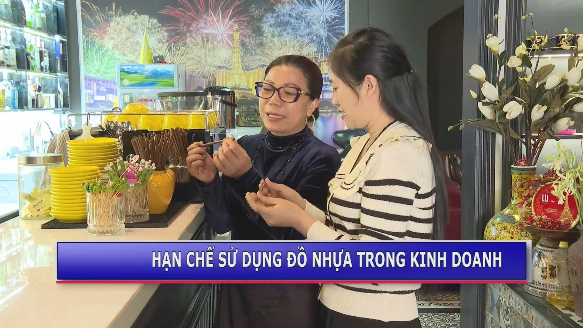 Hạn chế sử dụng đồ nhựa trong kinh doanh