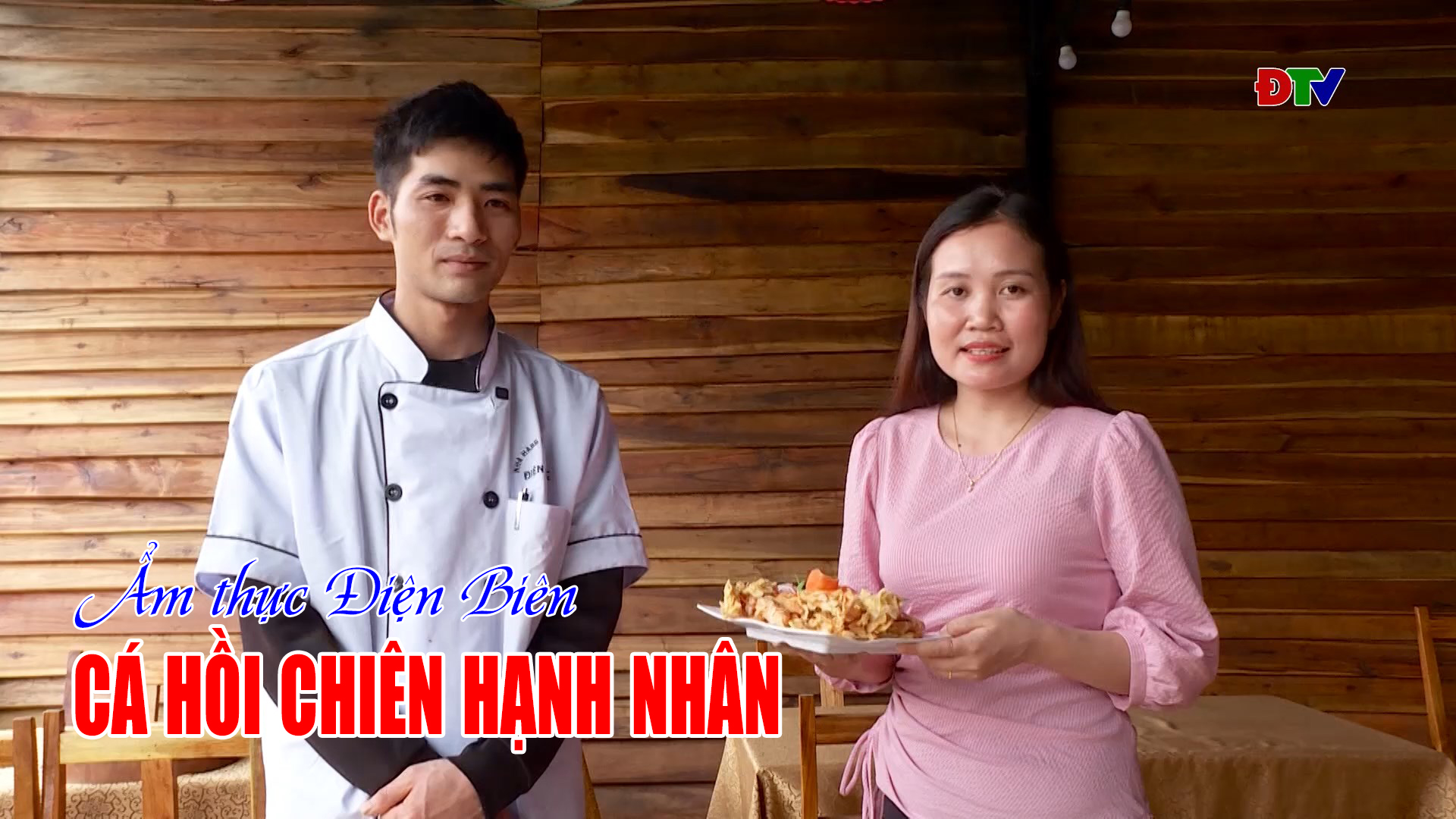 Cá hồi chiên hạnh nhân