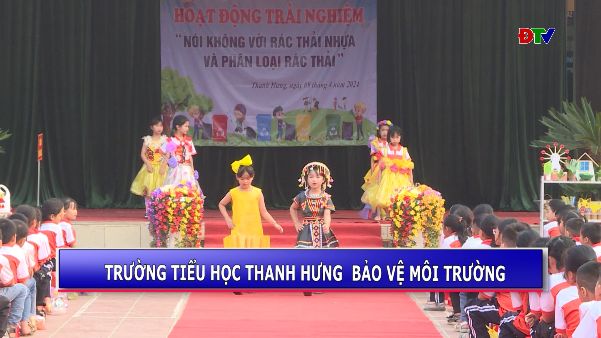 Trường Tiểu học Thanh Hưng bảo vệ môi trường