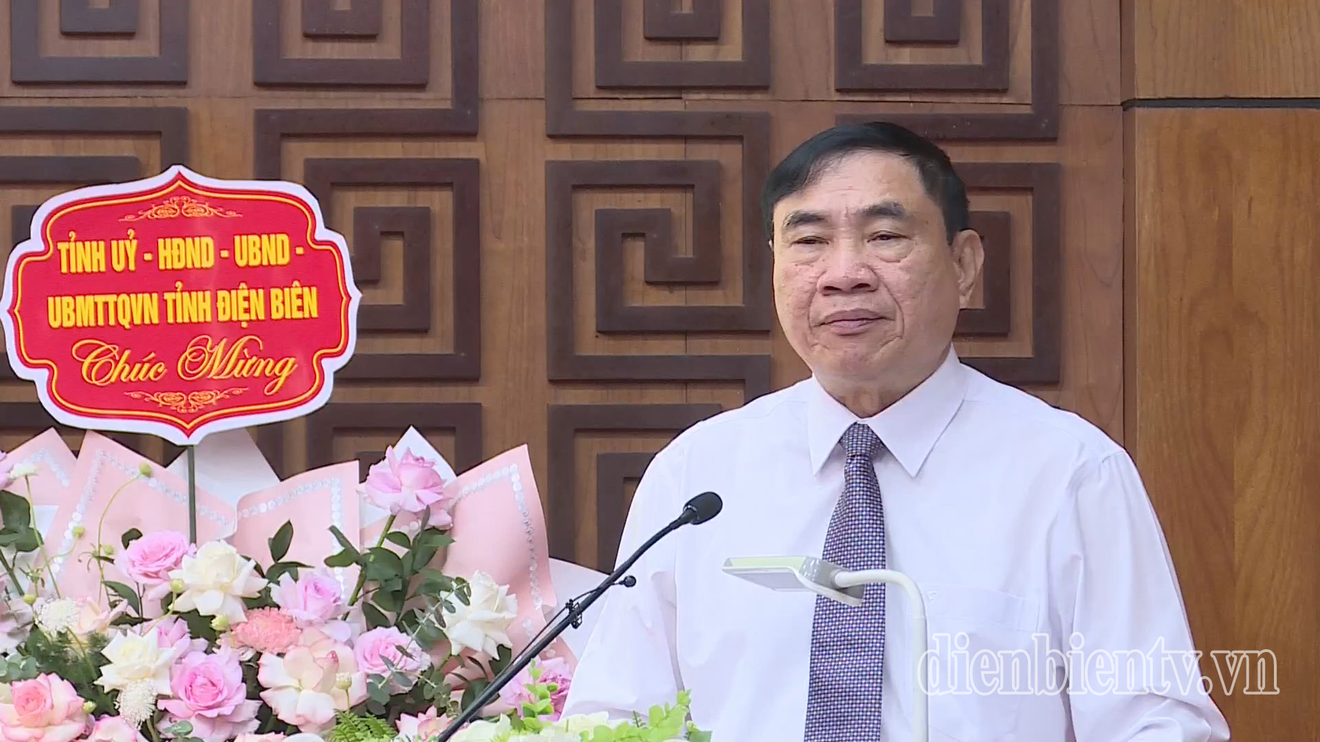 Bí thư Tỉnh ủy Trần Quốc Cường chúc mừng những người làm báo Điện Biên nhân kỷ niệm 100 năm Ngày Báo chí cách mạng Việt Nam