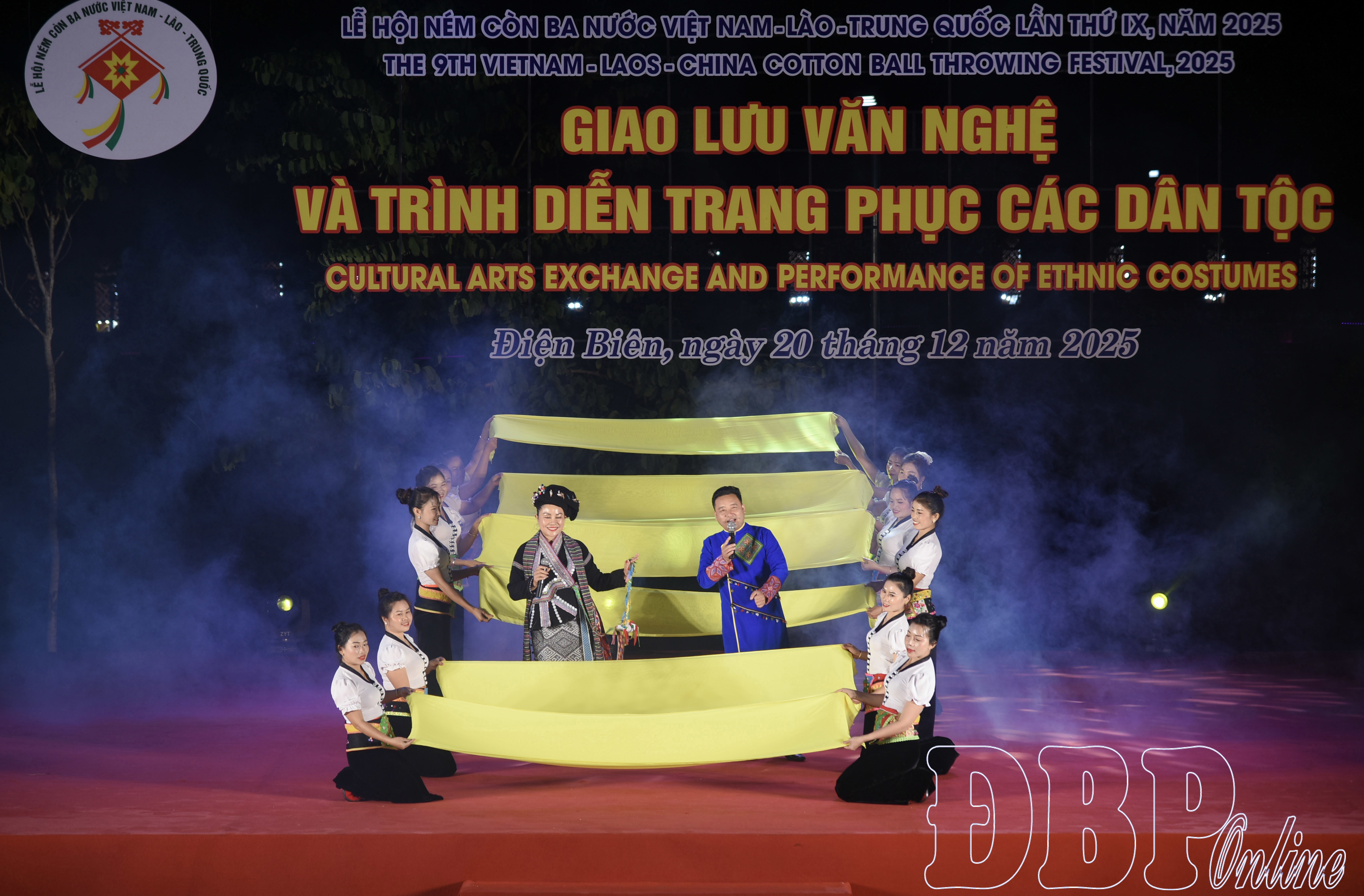 Tiết mục biểu diễn của Đoàn nghệ thuật quần chúng tỉnh Lai Châu.