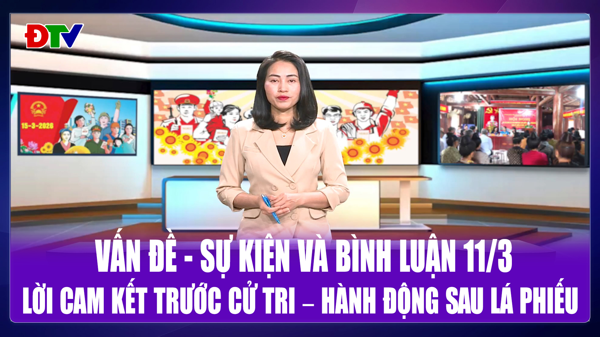 Lời cam kết trước cử tri – Hành động sau lá phiếu