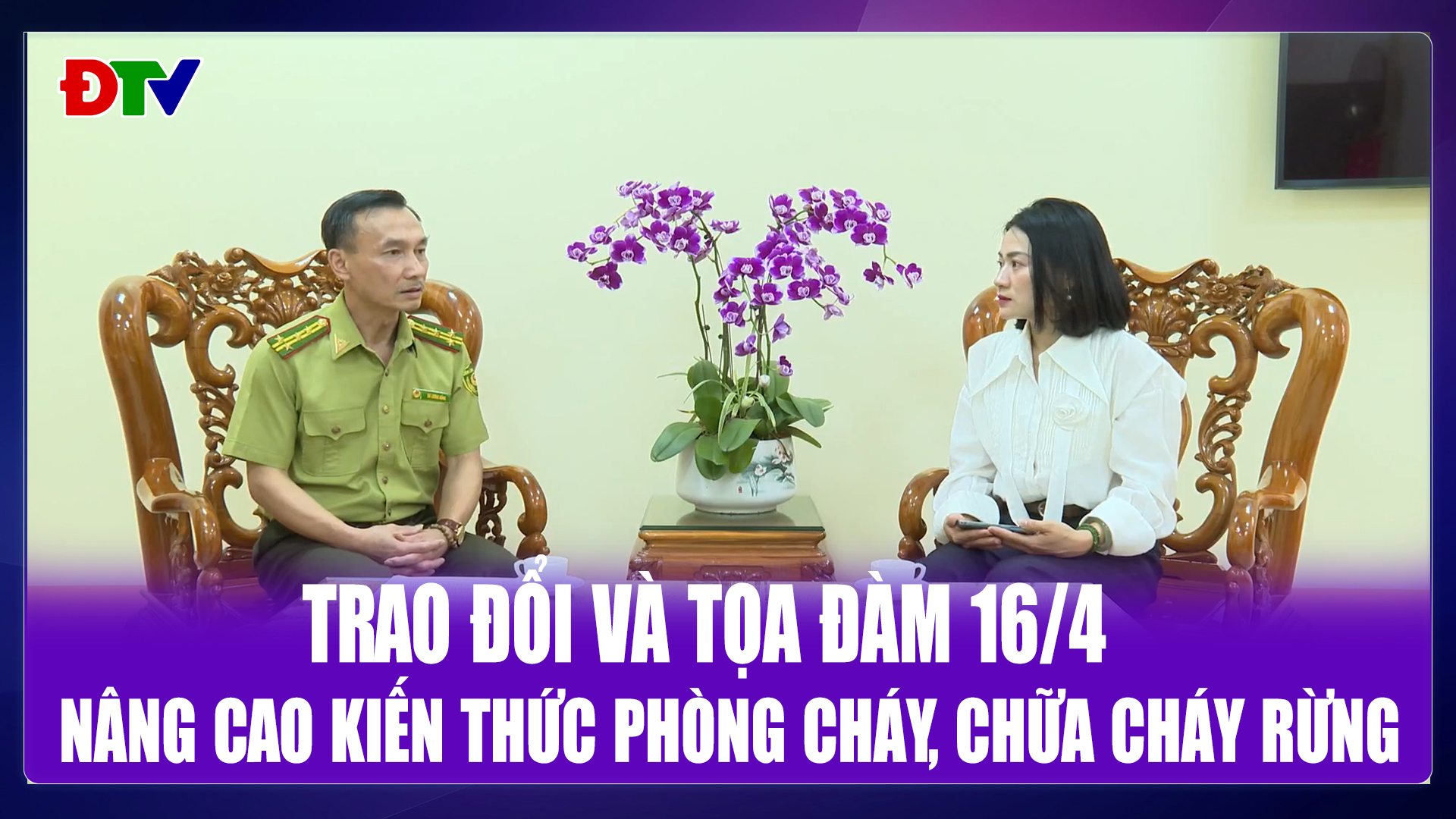 Nâng cao kiến thức phòng cháy, chữa cháy rừng
